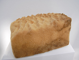 Andrea Caretto / Raffaella Spagna, Corpo Esteso, 2013, Installation, technique mixte (morceaux de gypse brut, déchets plastiques, plâtres, pierres collectées), dimensions variables